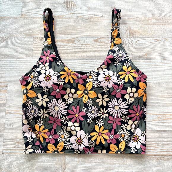 Gilly Hicks Tops - Gilly Hicks Go Recharge Active Crop‎ Tank | Floral Size Medium